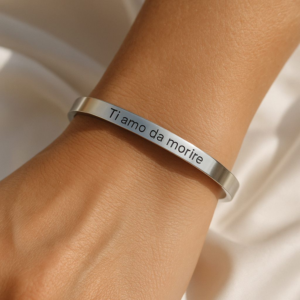 Gepersonaliseerde roestvrijstalen armband